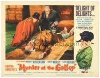 2p722 MURDER AT THE GALLOP LC #2 '63 Margaret Rutherford as Agatha Christie's Miss Marple!