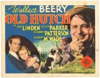 2p144 OLD HUTCH TC '36 lazy Wallace Beery found $100,000, remake of Will Rogers' Honest Hutch!
