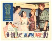 2p777 PAJAMA PARTY LC #3 '64 Annette Funicello & Tommy Kirk look at other couple!