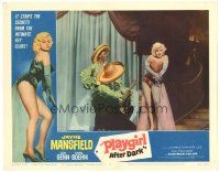 2p798 PLAYGIRL AFTER DARK LC #3 '62 sexy Jayne Mansfield performs on stage with band!