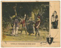 2p829 ROBIN HOOD LC '22 close up of Douglas Fairbanks & his merry men in Sherwood Forest!