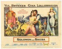 2p186 SOLOMON & SHEBA TC '59 sexy Gina Lollobrigida, Yul Brynner, King Vidor Biblical movie!