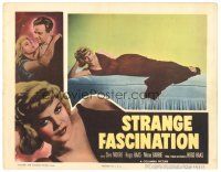 2p906 STRANGE FASCINATION LC '52 best full-length portrait of sexy bad girl Cleo Moore!