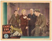2p919 TAKE THE STAND LC '34 Russell Hopton, Paul Hurst & Thelma Todd try to solve a murder!