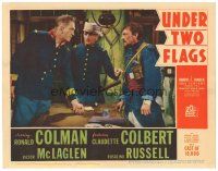 2p957 UNDER TWO FLAGS LC '36 Victor McLaglen, C. Henry Gordon & Francis McDonald in tense situation!