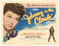 2p220 WAY TO THE STARS TC '45 WWII pilot Michael Redgrave, Johnny in the Clouds!