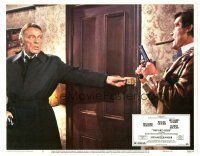 2p987 WILD GEESE LC #2 '78 Roger Moore with cigar & gun, Richard Burton unlocking door!