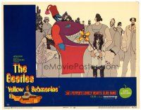 2p994 YELLOW SUBMARINE LC #3 '68 The Beatles animated feature, great psychedelic cartoon image!