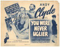 2p231 YOU WERE NEVER UGLIER TC '44 Andy Clyde tied up in the wringer & you'll be tied up laughing!