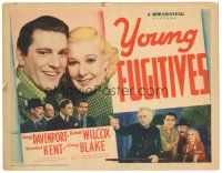 2p232 YOUNG FUGITIVES TC '38 the last surviving Civil War veteran helps young couple in love!