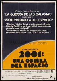 2r216 2001: A SPACE ODYSSEY Spanish R77 Stanley Kubrick's sci-fi classic!