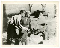 2s655 NORTH BY NORTHWEST 8x10 still '59 close up of Cary Grant & Eva Marie Saint on Mt. Rushmore!