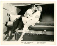 2s654 NORTH BY NORTHWEST 8x10 still '59 Cary Grant in upper berth kissing Eva Marie Saint!