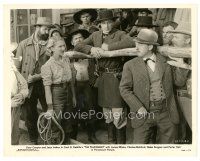 2s691 PLAINSMAN 8x10 still '36 Gary Cooper & Jean Arthur as Calamity Jane, Cecil B. DeMille