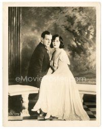 2s695 POLA NEGRI 8x10 still '20s with husband Prince Serge Mdivani, who were recently in France!