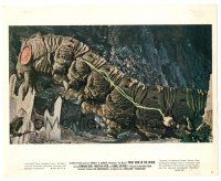 2s010 FIRST MEN IN THE MOON color 8x10 still #6 '64 Ray Harryhausen, incredible monster image!