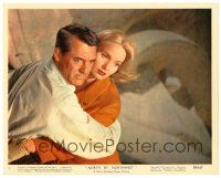 2s026 NORTH BY NORTHWEST color 8x10 still #8 '59 Cary Grant & Saint on Rushmore, Hitchcock classic!