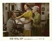 2s036 TALES OF MANHATTAN color 8x10 still '42 Charles Laughton looks up at blind Elsa Lanchester!