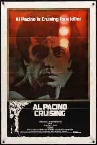 2w241 CRUISING 1sh '80 William Friedkin, undercover cop Al Pacino pretends to be gay!