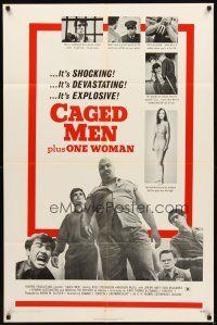 2w527 I'M GOING TO GET YOU ELLIOT BOY 1sh '71 Maureen McGill, Caged Men Plus One Woman!