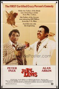 2w536 IN-LAWS 1sh '79 classic Peter Falk & Alan Arkin screwball comedy. great image!