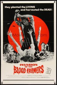 2w543 INVASION OF THE BLOOD FARMERS 1sh '72 they planted the LIVING and harvested the DEAD!