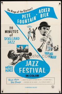 2w562 JAZZ FESTIVAL 1sh '60s Kings of the Clarinet, 28 minutes of Dixieland Jazz!