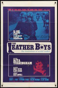 2w602 LEATHER BOYS 1sh '66 Rita Tushingham explores the frustrations of sexual conflict!
