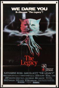 2w604 LEGACY style C 1sh '79 Katharine Ross, Sam Elliot, wild spooky cat artwork!
