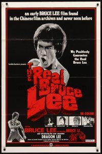 2w747 REAL BRUCE LEE 1sh '73 action images from Hong Kong kung fu documentary!