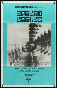 2w825 SPREAD EAGLES 1sh '68 they were flying high and laying low!