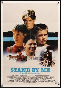 2w829 STAND BY ME int'l 1sh '86 Rob Reiner directed, River Phoenix & Corey Feldman!