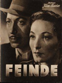 3a244 FEINDE German program '40 Viktor Tourjansky, Brigitte Horney, World War II Nazi propaganda!