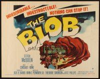 2z375 BLOB 1/2sh '58 art of the indescribable & indestructible monster, nothing can stop it!