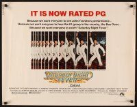 2z700 SATURDAY NIGHT FEVER PG rating 1/2sh '77 cool images of disco dancer Travolta!