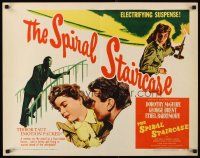 2z722 SPIRAL STAIRCASE 1/2sh R56 Dorothy McGuire, George Brent, terror taut, emotion packed!