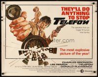 2z747 TELEFON 1/2sh '77 sexy Lee Remick, they'll do anything to stop Charles Bronson!