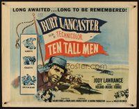 2z751 TEN TALL MEN 1/2sh R56 Burt Lancaster & Gilbert Roland in the French Foreign Legion!