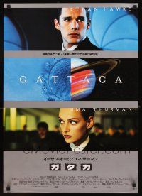 2z132 GATTACA Japanese '98 Ethan Hawke, Uma Thurman, there is no gene for the human spirit!