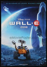 3b122 WALL-E advance DS Argentinean '08 Walt Disney, Pixar CG, robots, Best Animated Film!