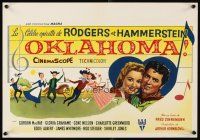 3b432 OKLAHOMA Belgian '56 Gordon MacRae, Shirley Jones, Rodgers & Hammerstein musical!