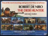 3b509 DEER HUNTER British quad '78 directed by Michael Cimino, Robert De Niro, Christopher Walken