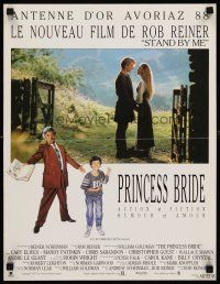 3b275 PRINCESS BRIDE French 15x21 '88 Rob Reiner fantasy classic as real as the feelings you feel!