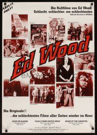 3b090 ED WOOD COLLECTION German '95 wonderful wacky images of Ed and his creations!