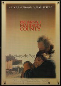 3b206 BRIDGES OF MADISON COUNTY video Swedish '95 Clint Eastwood directs & stars w/Meryl Streep!