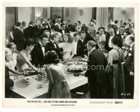 3c031 ANGELS WITH DIRTY FACES 8x10 still R56 James Cagney & Ann Sheridan gamble at roulette table!