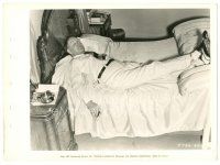 3c105 BIG BROADCAST OF 1938 candid 8x11 key book still '38 W.C. Fields laying down with cigarette!