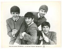 3c109 BIG NIGHT OUT TV 8x10 still '61 Beatles John Lennon, Paul McCartney, George Harrison & Ringo!