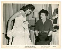 3c156 CATERED AFFAIR 8x10 still '56 Bette Davis watches Debbie Reynolds trying on wedding dress!