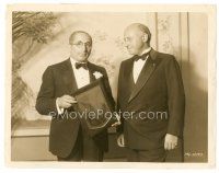3c159 CECIL B. DEMILLE/LOUIS B. MAYER 8x10 still '31 presenting plaque for 3 MPAA president terms!